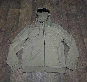 Hugo Boss ' Hooded ' Jacket - Mens Medium - Light Green - Picture 1 of 7