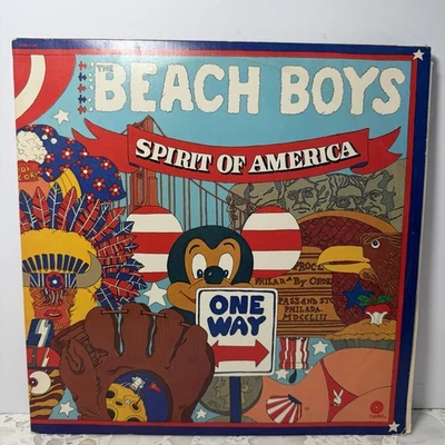 THE BEACH BOYS “Spirit of America” Capitol Double LP #SVBB-11384 - 1975! EX/EX - Image 1 of 4