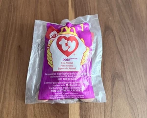 McDonalds 1998 Ty Teenie Beanie Baby Doby The Doberman #1 - Bild 1 von 2