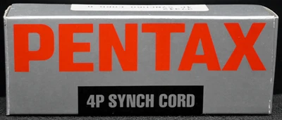 Pentax 37342 4P Syncro Cord B – Vintage Flash Sync Cable – New In Box - Image 1 of 4