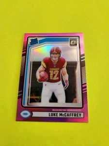 LUKE MCCAFFREY 2024 PANINI DONRUSS OPTIC #302 PINK PARALLEL RATED ROOKIE ... - Picture 1 of 3