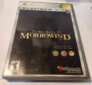 XBOX Platinum Hits Morrowind The Elder Scrolls III - Picture 1 of 6