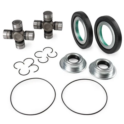 Front Axle Seal & Greaseable U Joint Kit For Ford F250 F350 Super Duty 2005-14 - Image 1 of 4