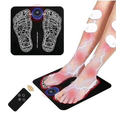 EMS Estera de Masaje de Pies para Relajación Muscular,Almohadilla Masajeadora de Pies con Control Remoto Foto 1 de 4