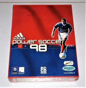 Gioco Pc Cd Rom ADIDAS POWER SOCCER 98 - 1998 ITA Psygnosis Big Box NUOVO - Picture 1 of 2