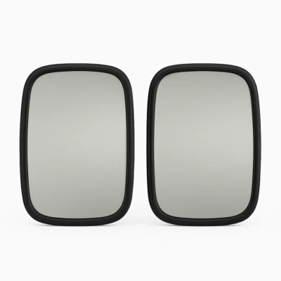 Außenspiegel Rückspiegel Spiegel x2 Bagger Baumaschinen UNIVERSAL ø10 175x125 mm - Bild 1 von 4