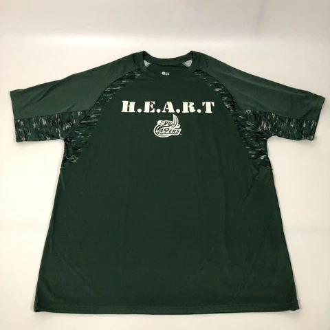 Charlotte 49ers Badger Sport Mens T Shirt L Large Green 2017 Short Sleeve Top Cover