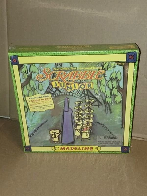 Madeline Scrabble Junior Board Game NEW Sealed 1999 Hasbro Release Bilingual - Image 1 of 3