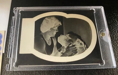 1979 Rocky II Sticker Topps Vault Mask Negative #18 Butkus Dog Balboa Stallone - Image 1 of 3