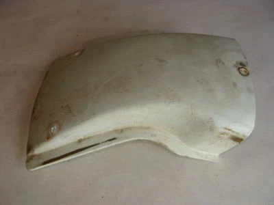 KTM 250 EXC 1989 blanco trasero trasero interior capó carenado (B16-875) Foto 1 de 4