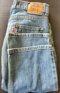 vintage LEVI 514 slim straight JEANS size 14 regular 27x27 - Picture 1 of 4