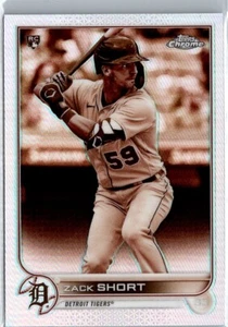 2022 Topps Chrome Refractor Zack Short RC #86 - Picture 1 of 2