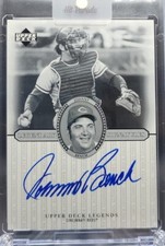 2000 Upper Deck Legends Legendary Signatures Johnny Bench #S-JB Autograph HOF 