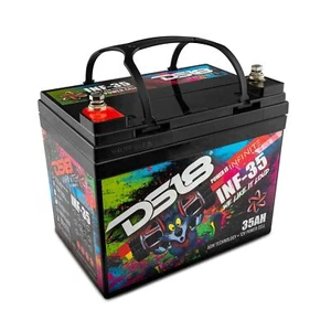 12V Battery 35 AH 1250 Watts AGM 525 Amps Non Spillable INFINITE INF-35 DS18 - Picture 1 of 6