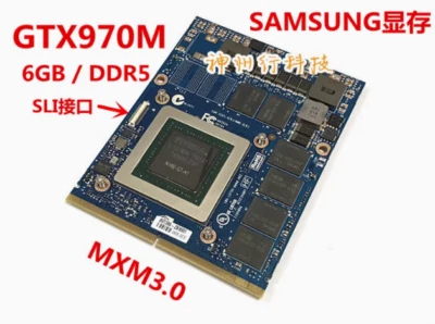 GTX970M DDR5 N16E-GT-A1 6G video memory MXM3.0 For dell graphics card - Image 1 of 4