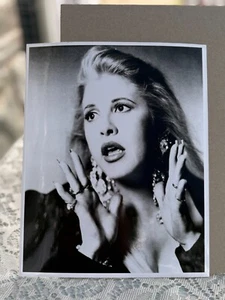 Stevie Nicks Actress Model Movie Star Photo Vintage OLD STOCK Head Shot - Picture 1 of 1