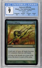 NATURAL AFFINITY Ninth 9th Edition Foil CGC 9.0 Graded MTG [Card Kingdom]
