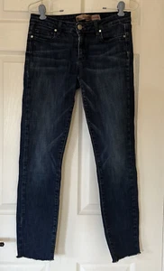 Paige Women's Jeans 27 Verdugo Ultra Skinny Jeggings Dark Wash Mid Rise Stretch - Picture 1 of 6