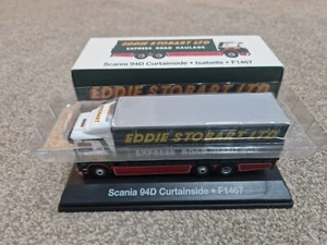 Atlas Edizioni 1/76 Eddie Stobart Scania 94D Curtainside F1467 Isabelle - Foto 1 di 2