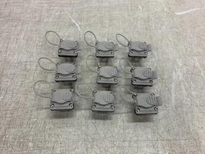 PHOENIX CONTACT VS-RJ45/IP67 Ethernet Connector RJ45 Socket Port Panel Mount Lot - Picture 1 of 6