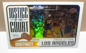 Los Angeles Lakers 2003-04 Topps Justice of the Court Shaquille O'Neal #JC-3 HOF - Picture 1 of 4