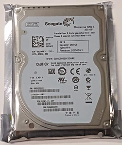 250 GB SATA Seagate Momentus 7200.4 ST9250410AS 16MB 2.5 " Internal Hard Disk - Picture 1 of 1