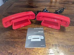 Swissvoice ePure Cordless Digital Telephone Red - Picture 1 of 10