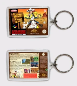 LUCKY LUKE SUPER NINTENDO LLAVERO KEYRING - Imagen 1 de 1