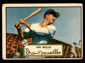 1952 Topps #52b Don Mueller VG - Bild 1 von 2