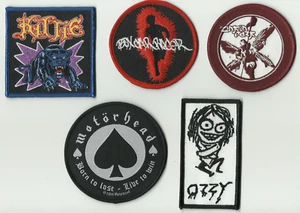LINKIN PARK KITTIE OZZY BOX CAR RACER MOTORHEAD bunch of 5 PATCHES (PACK 1) - Picture 1 of 5