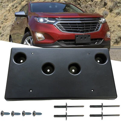 For 2018-2021 Chevrolet Equinox Front License Plate Frame Tag Bracket Holder Foto 1 de 4