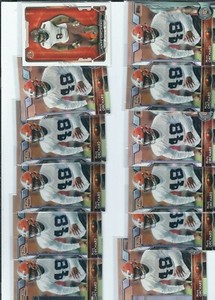LOT OF 24 NATE ORCHARD   ROOKIE CARDS BROWNS  TOPPS CHROME DOLPHINS