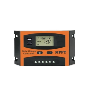 12V/24V MPPT Solar Panel Charge Controller Regulator 30-60A Dual USB Output - Picture 1 of 7