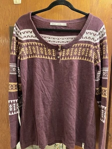 Woolrich Damen Gr. L Baumwollmischung Pullover Fair Isle Langarm Pulli - Bild 1 von 3