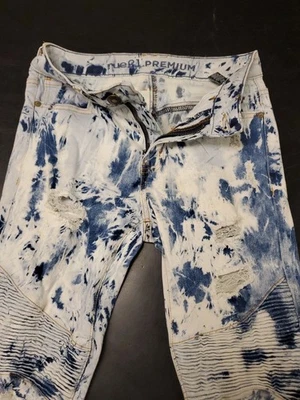 Rue 21 Premiun Jeans Bundle  Blue/white  Acid Wash 26/30 - Image 1 of 4
