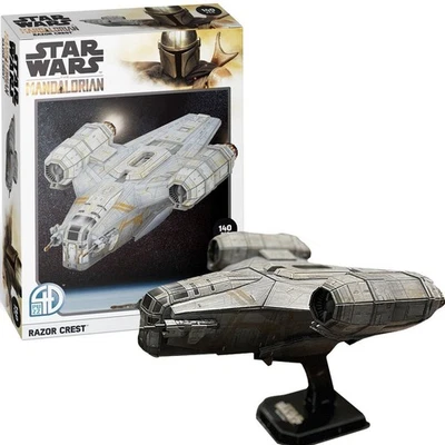 STAR WARS MANDALORIAN RAZOR CREST 3D PUZZLE - 140 PEZZI - 4D CITYSCAPE - Immagine 1 di 4