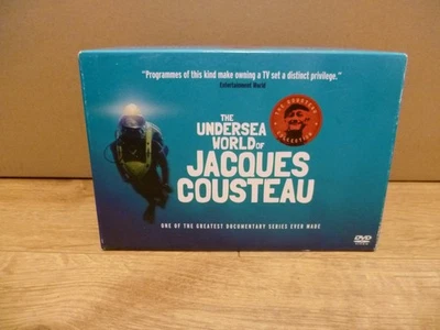 The Undersea World Of Jacques Cousteau Deluxe Edition 22-Disc DVD Box Set New - Image 1 of 2