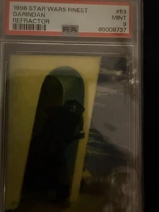 1996 Star Wars Finest Refractor #53 Garindan PSA 9 - Bild 1 von 1