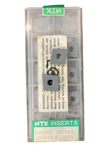 New 10Pcs. NTK CNGA 432-TN Grade: SX8 Ceramic Inserts - Picture 1 of 1