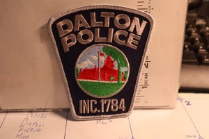 police patch DALTON POLICE MASSACHUSETTS GRAU - Bild 1 von 1