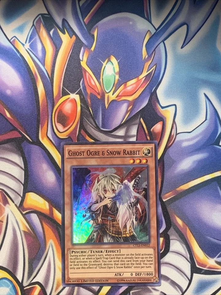 YUGIOH GHOST OGRE & SNOW RABBIT CT13-EN012 SUPER - Image 1 of 1