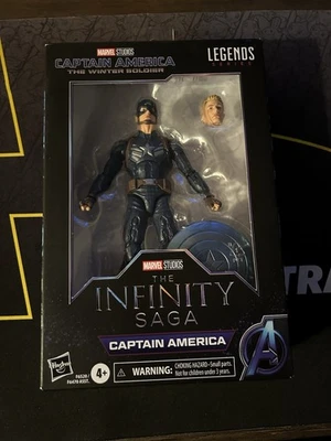 Marvel Legends Vengadores Capitán América Soldado de Invierno Saga Infinito Nuevo Hasbro Foto 1 de 4