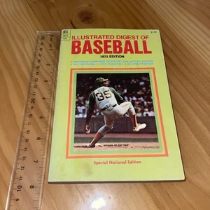 Illustrated Digest Of Baseball 1972 Edition, Special National Edition - Foto 1 di 5