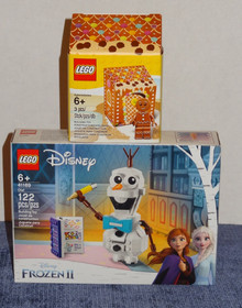 LEGO Olaf 41169 + Seasonal Gingerbread Man 5005156 New Sealed