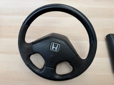 Volante OEM/Suede CRX Honda 88-91 Foto 1 de 4