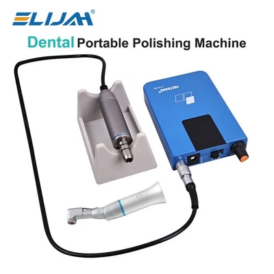 Micromotor dental portátil sin escobillas tipo E rectificadora inalámbrica máquina pulidora Foto 1 de 4