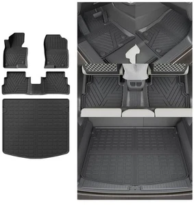 For 2023-2025 Mazda CX-5 Front And Rear Floor Mats With Cargo Trunk Liner - Picture 1 of 5