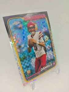 2024 Topps Chrome Jayden Daniels RC Xfractor #201 - Bild 1 von 2