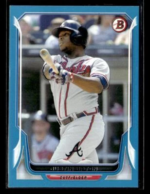 2014 Bowman #167 Justin Upton Blue #/500 card - Image 1 of 2