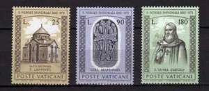 12107) Vatican 1973 Cat. Unif. 548/50 MNH** S. Narsete - Picture 1 of 1